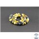 Perles semi précieuses en oeil de tigre - Ronde/8 mm - Grade A