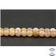 Perles semi précieuses en pierre de soleil - Ronde/4 mm