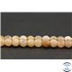 Perles semi précieuses en pierre de soleil - Ronde/4 mm
