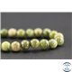 Perles semi précieuses en péridot - Ronde/8 mm