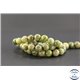 Perles semi précieuses en péridot - Ronde/8 mm