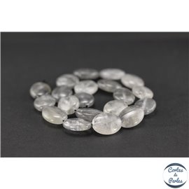 Perles en quartz nuage - Ovales/20mm