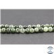 Perles en quartz rutile vert - Rondes/6mm