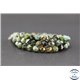 Perles semi précieuses en jaspe impérial - Pépite/5,5 mm