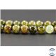 Perles semi précieuses en grenat vert - Ronde/10 mm