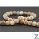 Perles semi précieuses en pierre de soleil noire - Ronde/10 mm