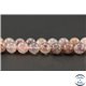 Perles semi précieuses en quartz fraise - Ronde/8 mm