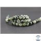 Perles en quartz rutile vert - Rondes/8mm