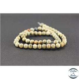 Perles en jaspe Korea - Rondes/6mm