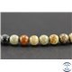 Perles semi précieuses en jaspe - Rondes/6 mm - Korea stone