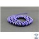 Perles en lapis lazuli d'Afghanistan - Rondes/8mm - Grade A
