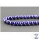 Perles en lapis lazuli d'Afghanistan - Rondes/8mm - Grade A