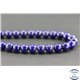 Perles en lapis lazuli d'Afghanistan - Rondes/8mm - Grade A