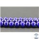 Perles en lapis lazuli d'Afghanistan - Rondes/8mm - Grade A