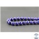 Perles semi précieuses en lapis lazuli d'Afghanistan - Ronde/10 mm