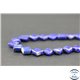 Perles semi précieuses en lapis lazuli d'Afghanistan - Carré/8,5 mm