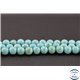 Perles en turquoise Kingman d'Arizona - Rondes/8mm - Grade A