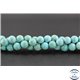 Perles en turquoise Kingman d'Arizona - Rondes/8mm - Grade A