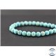 Perles en turquoise Kingman d'Arizona - Rondes/8mm - Grade A