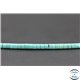 Perles en turquoise Kingman d'Arizona - Roues/3mm - Grade A