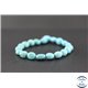 Perles en turquoise Kingman d'Arizona - Nuggets/8mm