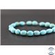 Perles en turquoise Kingman d'Arizona - Nuggets/8mm