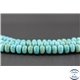 Perles en turquoise Kingman d'Arizona - Roues/7-8mm - Grade AB+