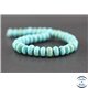 Perles en turquoise Kingman d'Arizona - Roues/7-8mm - Grade AB+