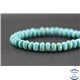 Perles en turquoise Kingman d'Arizona - Roues/7-8mm - Grade AB+