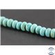 Perles en turquoise Kingman d'Arizona - Roues/7-8mm - Grade AB+