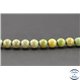 Perles en turquoise verte Kingman d'Arizona - Rondes/8mm - Grade B