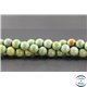 Perles semi précieuses en turquoise verte Kingman d'Arizona - Ronde/10 mm