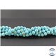 Perles en turquoise Kingman d'Arizona - Rondes/8mm - Grade AA