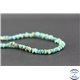 Perles en turquoise Kingman d'Arizona - Chips/5mm