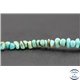 Perles en turquoise Kingman d'Arizona - Chips/5mm