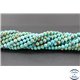 Perles en turquoise Kingman d'Arizona - Rondes/6mm- Grade A