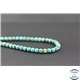 Perles en turquoise Kingman d'Arizona - Rondes/6mm- Grade A