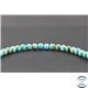 Perles en turquoise Kingman d'Arizona - Rondes/6mm- Grade A