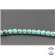 Perles en turquoise Kingman d'Arizona - Rondes/6mm- Grade A