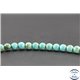 Perles en turquoise Kingman d'Arizona - Rondes/6mm- Grade A