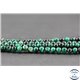 Perles semi précieuses en oeil de tigre vert - Ronde/4 mm