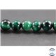 Perles semi précieuses en oeil de tigre vert - Ronde/4 mm