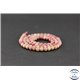 Perles semi précieuses en rhodonite - Ronde/4 mm - Grade A