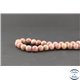 Perles semi précieuses en rhodonite - Rondes/8mm