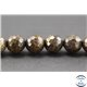 Perles semi précieuses en bronzite - Ronde/8 mm