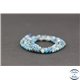 Perles en apatite de Madagascar - Rondes/4mm - Grade AB