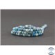 Perles en apatite de Madagascar - Rondes/4mm - Grade AB