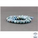 Perles en apatite de Madagascar - Rondes/8mm - Grade AB