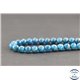 Perles en apatite de Madagascar - Rondes/6mm - Grade AA