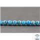 Perles en apatite de Madagascar - Rondes/6mm - Grade AA